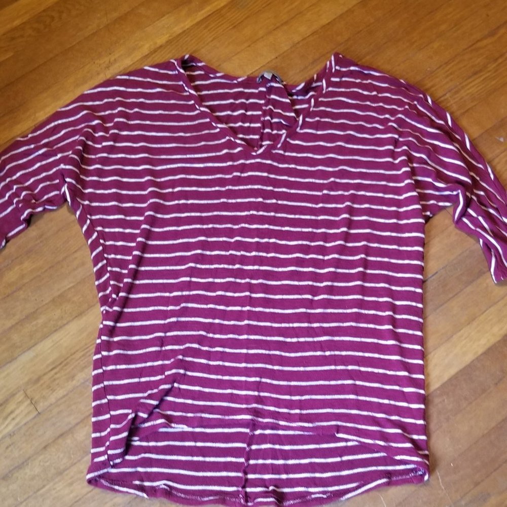 women's striped top